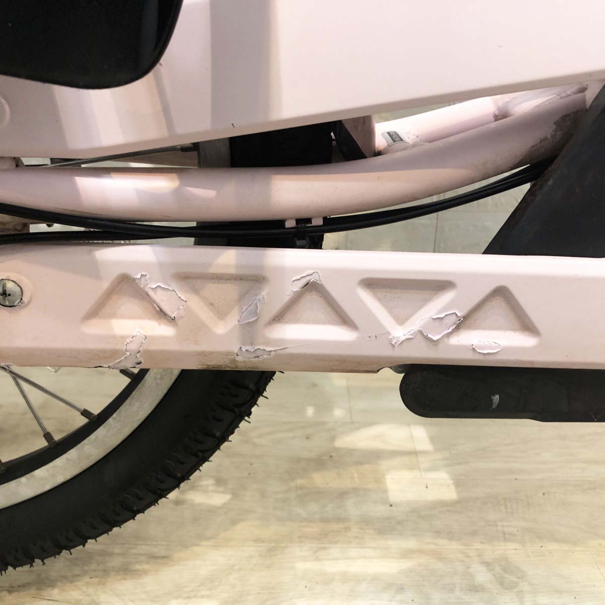 中古電動自転車 ヤマハ PAS バビーアン ピンク 20インチ YI071