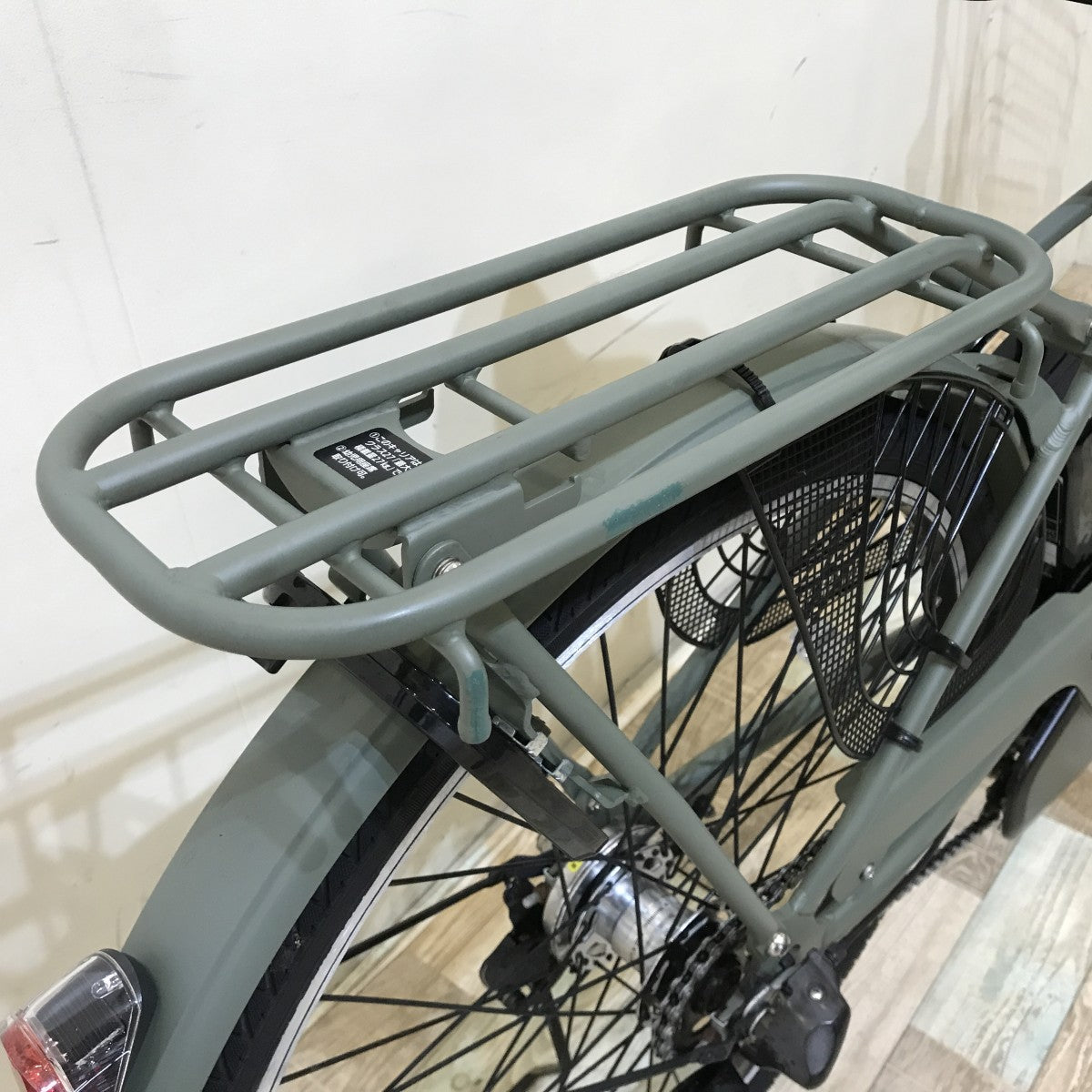 中古電動自転車 パナソニック ティモS グリーン 26インチ KH016