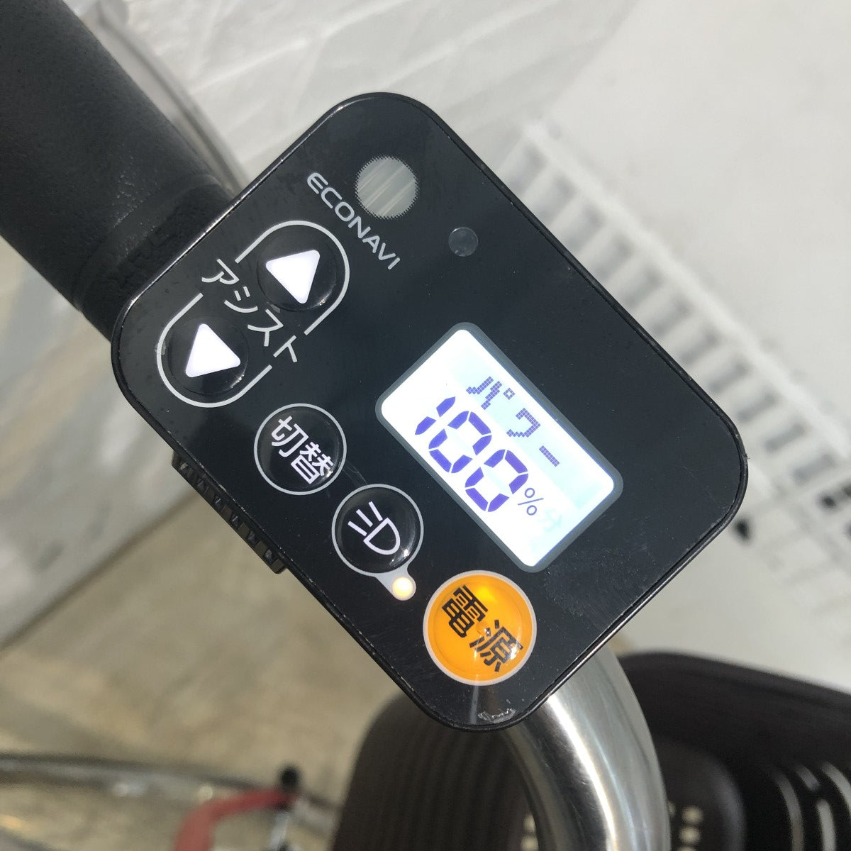 中古電動自転車 パナソニック ビビDX レッド 26インチ YI072