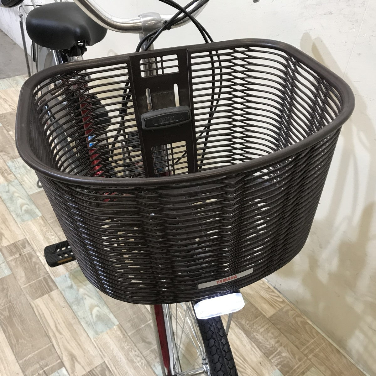 中古電動自転車 ヤマハ PAS チア レッド 26インチ KH020
