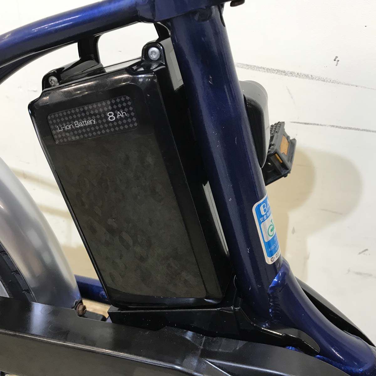 電動自転車 パナソニック ビビ L 20 ネイビー 20インチ KX078 【中古車】