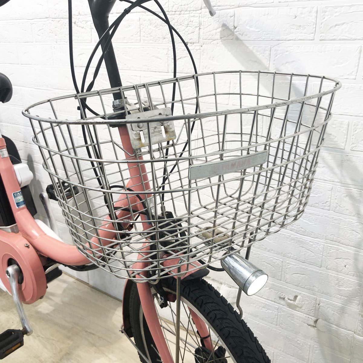 中古電動自転車 ヤマハ PAS バビースペシャル ピンク 20インチ YI073