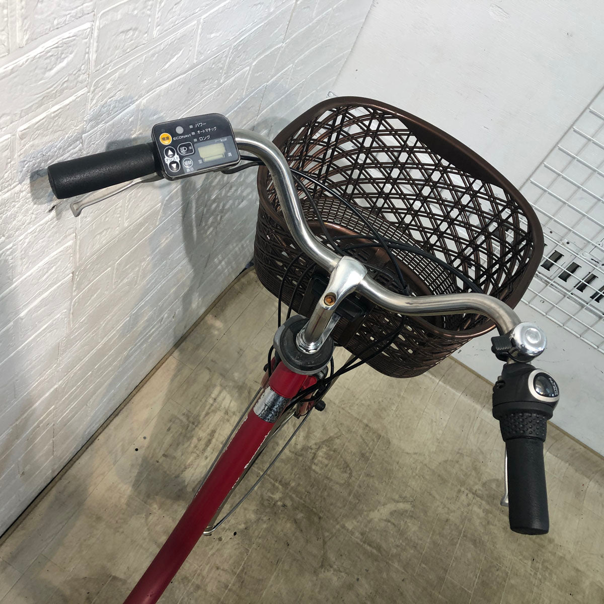 中古電動自転車 パナソニック ビビ DX レッド 26インチ YD068 – e-CHARIty