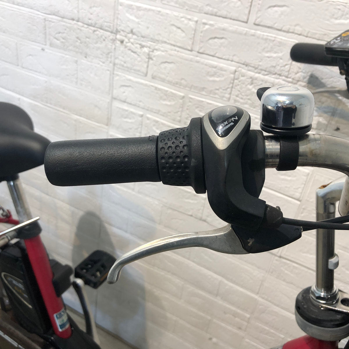 中古電動自転車 パナソニック ビビ DX レッド 26インチ YD068 – e-CHARIty