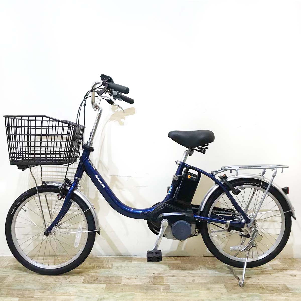 電動自転車 パナソニック ビビ L 20 ネイビー 20インチ KX078 【中古車