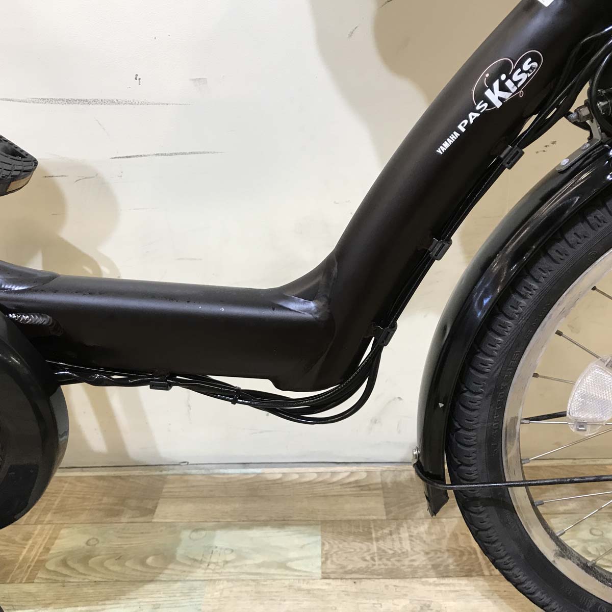 ヤマハ PAS Kiss mini パス キッス ミニ ブラウン 20インチ KX079【中古車】