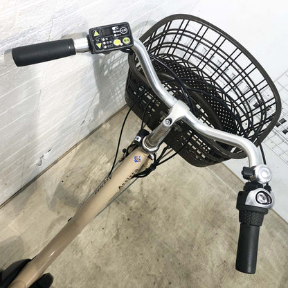 ブリヂストン アシスタDX ベージュ 26インチ YI074 【中古車】