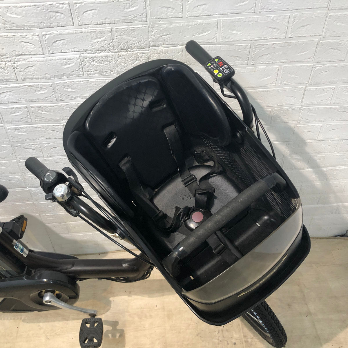 電動自転車 ブリヂストン アンジェリーノ プティット e ブラウン 20インチ YW007【中古車】