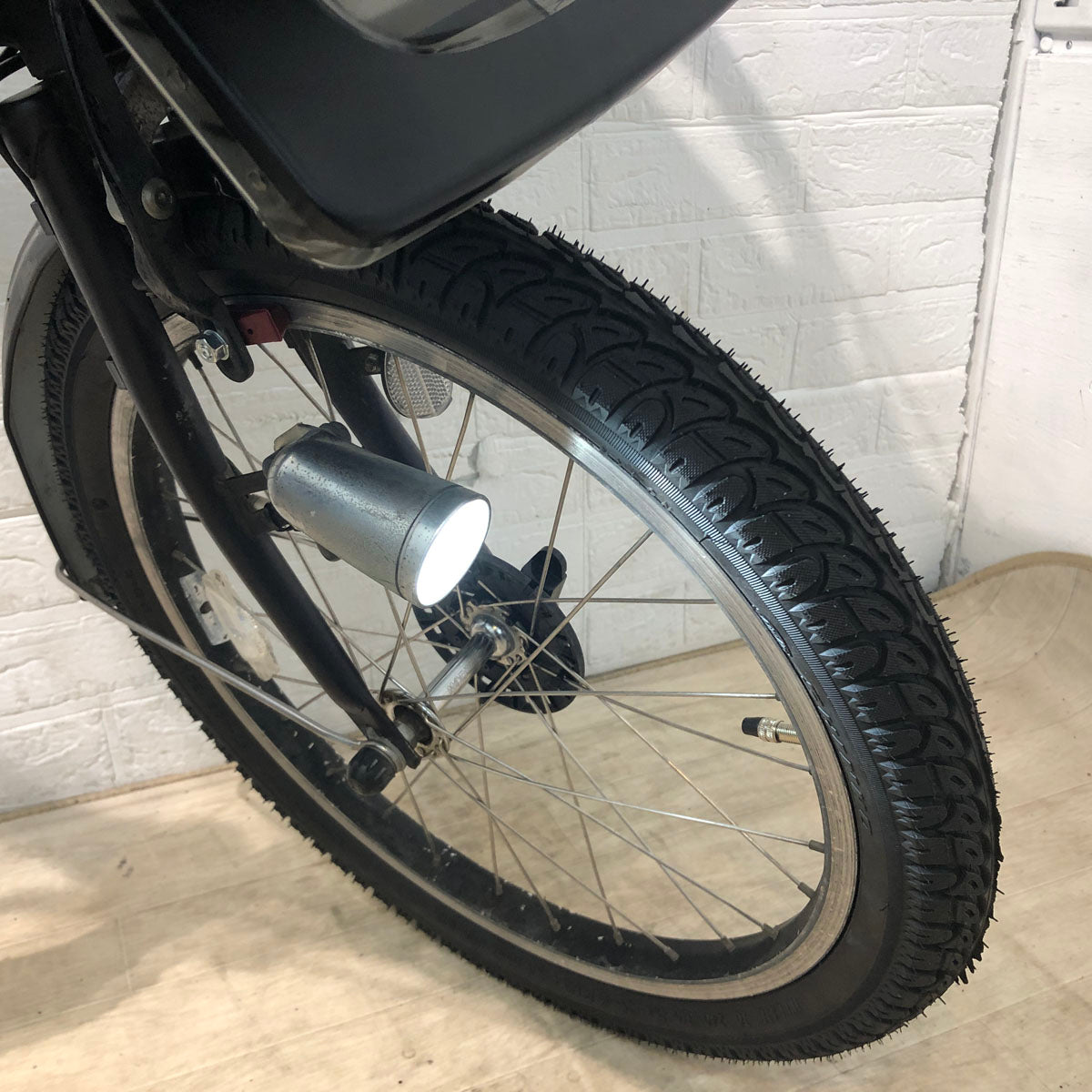 電動自転車 ブリヂストン アンジェリーノ プティット e ブラウン 20インチ YW007【中古車】