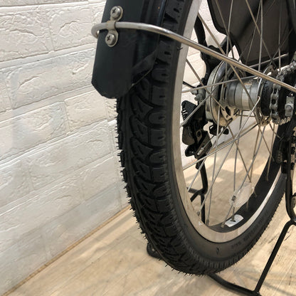 ブリヂストン アンジェリーノ プティット e ブラウン 20インチ YW007【中古車】