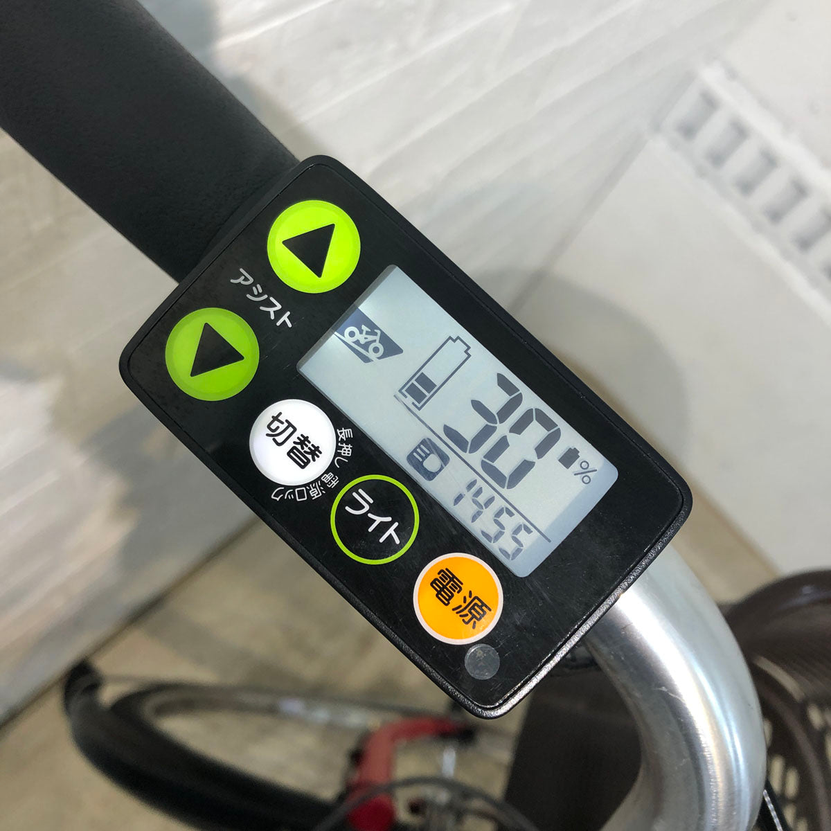 中古電動自転車 ヤマハ PAS ナチュラ XL レッド 26インチ YD069 – e