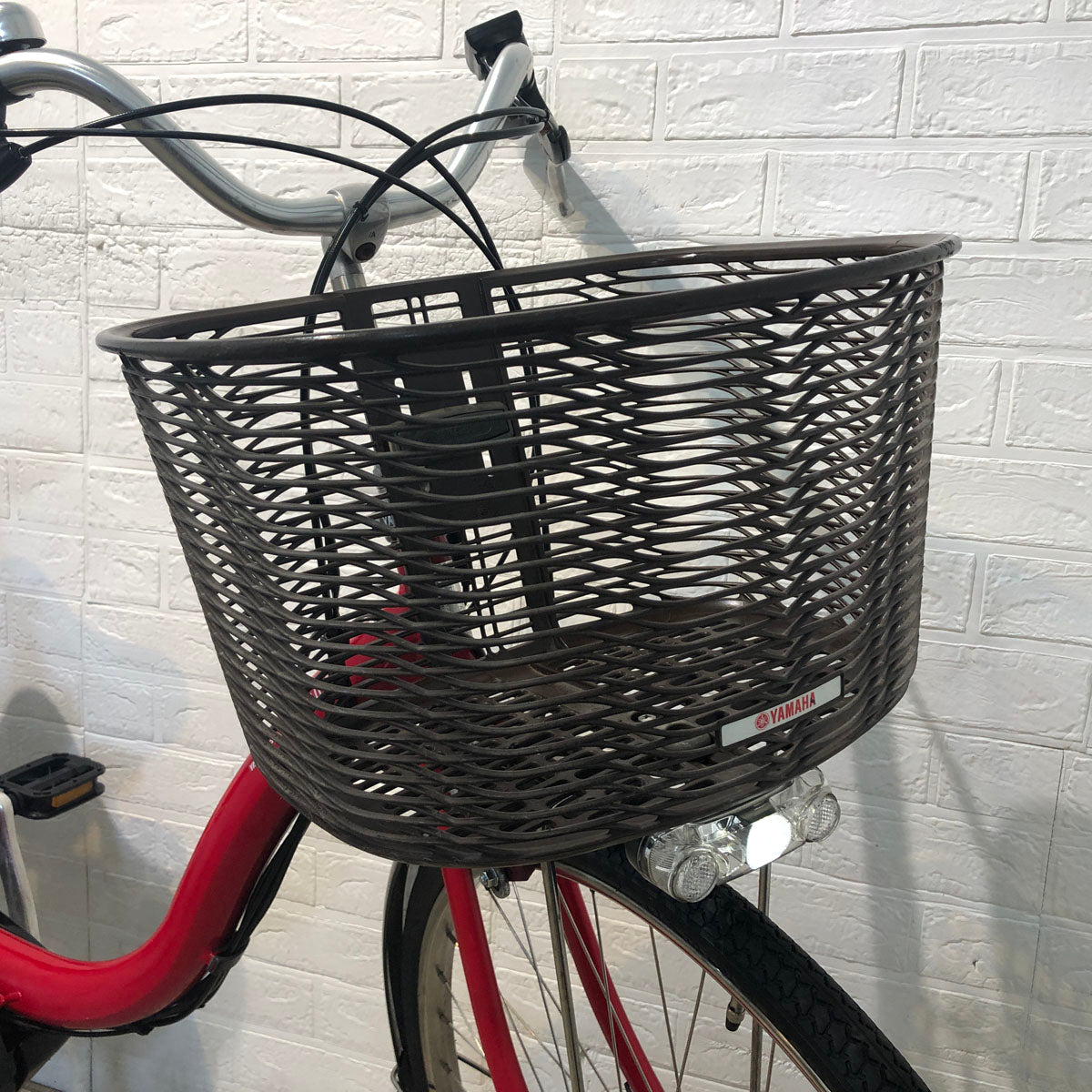 中古電動自転車 ヤマハ PAS ナチュラ XL レッド 26インチ YD069 – e