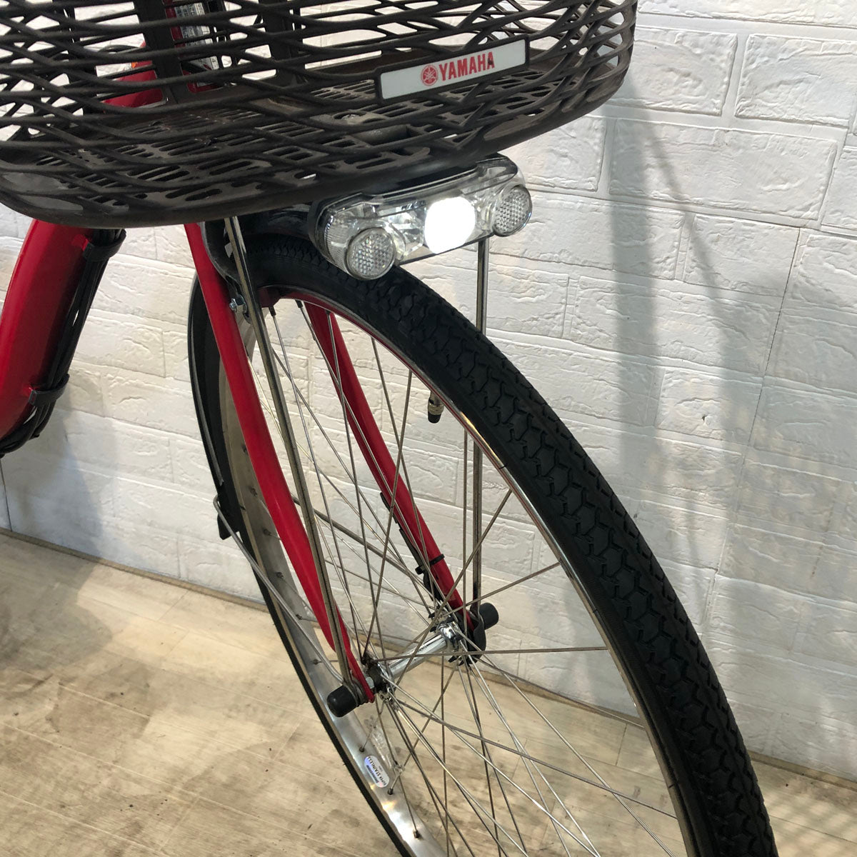 ヤマハ PAS ナチュラ XL レッド 26インチ YD069 【中古車】