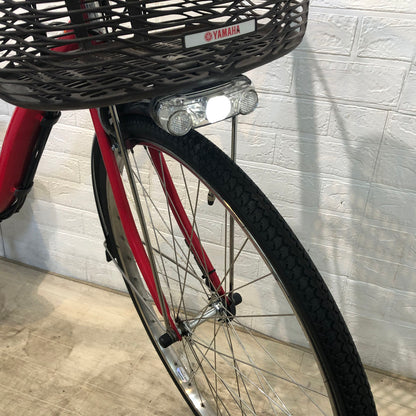 ヤマハ PAS ナチュラ XL レッド 26インチ YD069 【中古車】