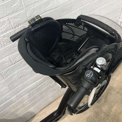 ブリヂストン アンジェリーノ プティット e ブラウン 20インチ YW007【中古車】
