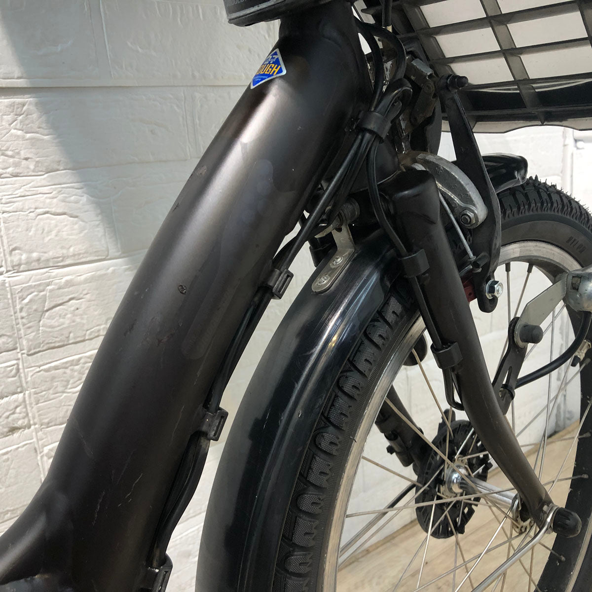 電動自転車 ブリヂストン アンジェリーノ プティット e ブラウン 20インチ YW007【中古車】