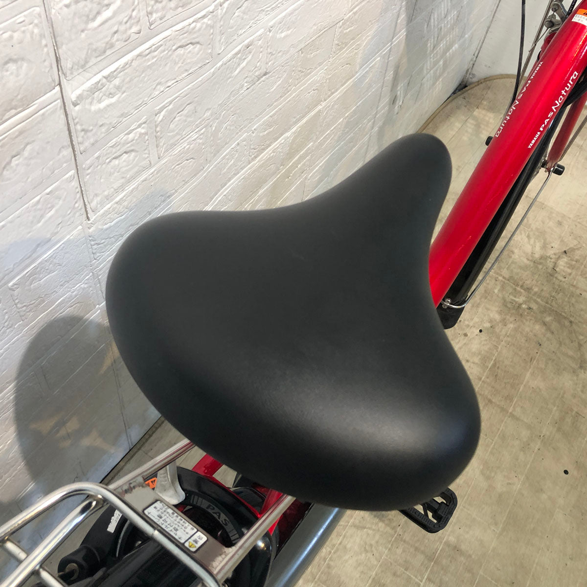 中古電動自転車 ヤマハ PAS ナチュラ XL レッド 26インチ YD069 