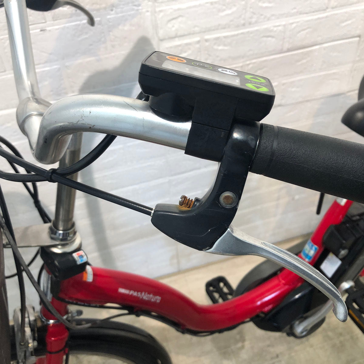 中古電動自転車 ヤマハ PAS ナチュラ XL レッド 26インチ YD069 – e