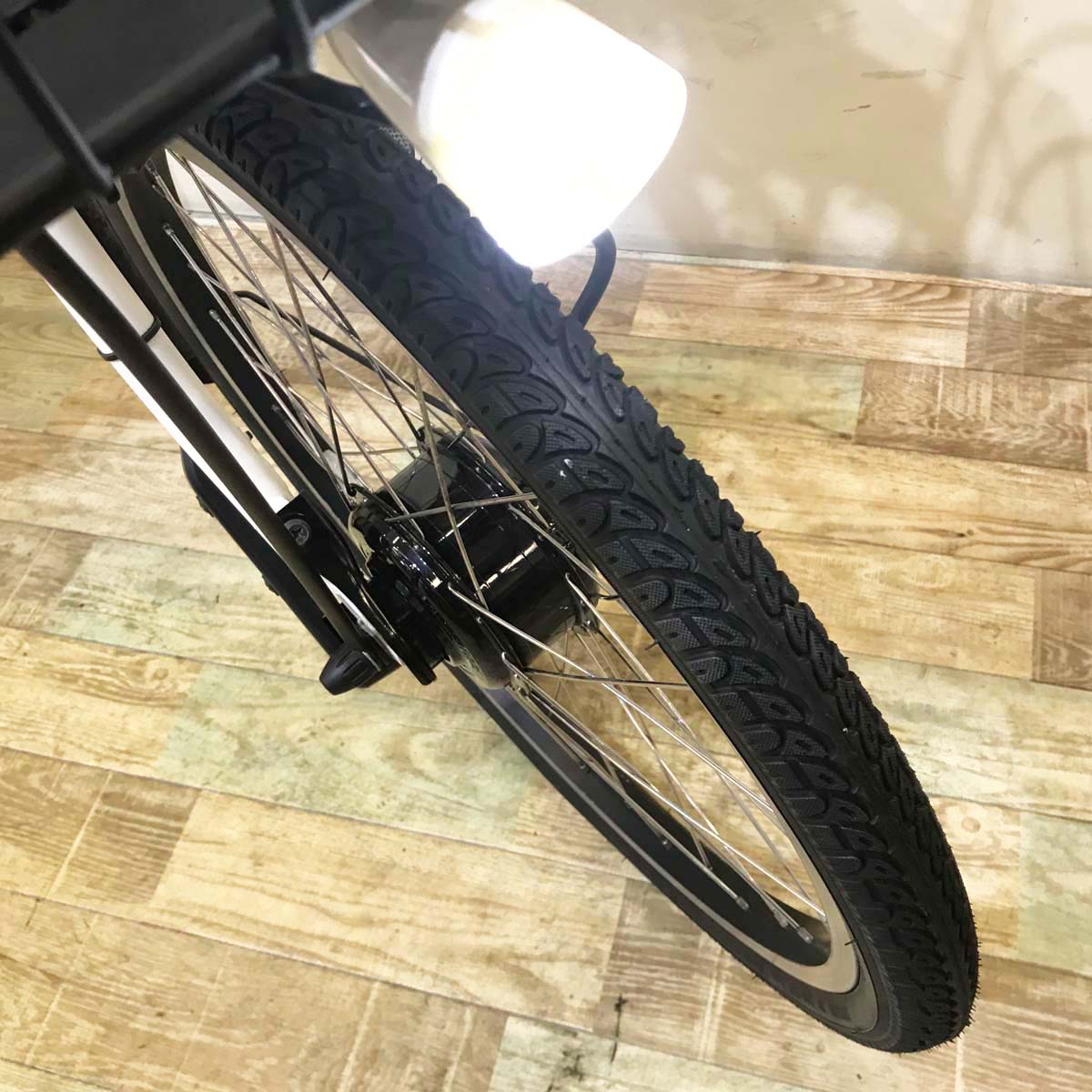 中古電動自転車 ブリヂストン bikke MOB dd ビッケ モブ dd ホワイト 前24×後20インチ KC028 