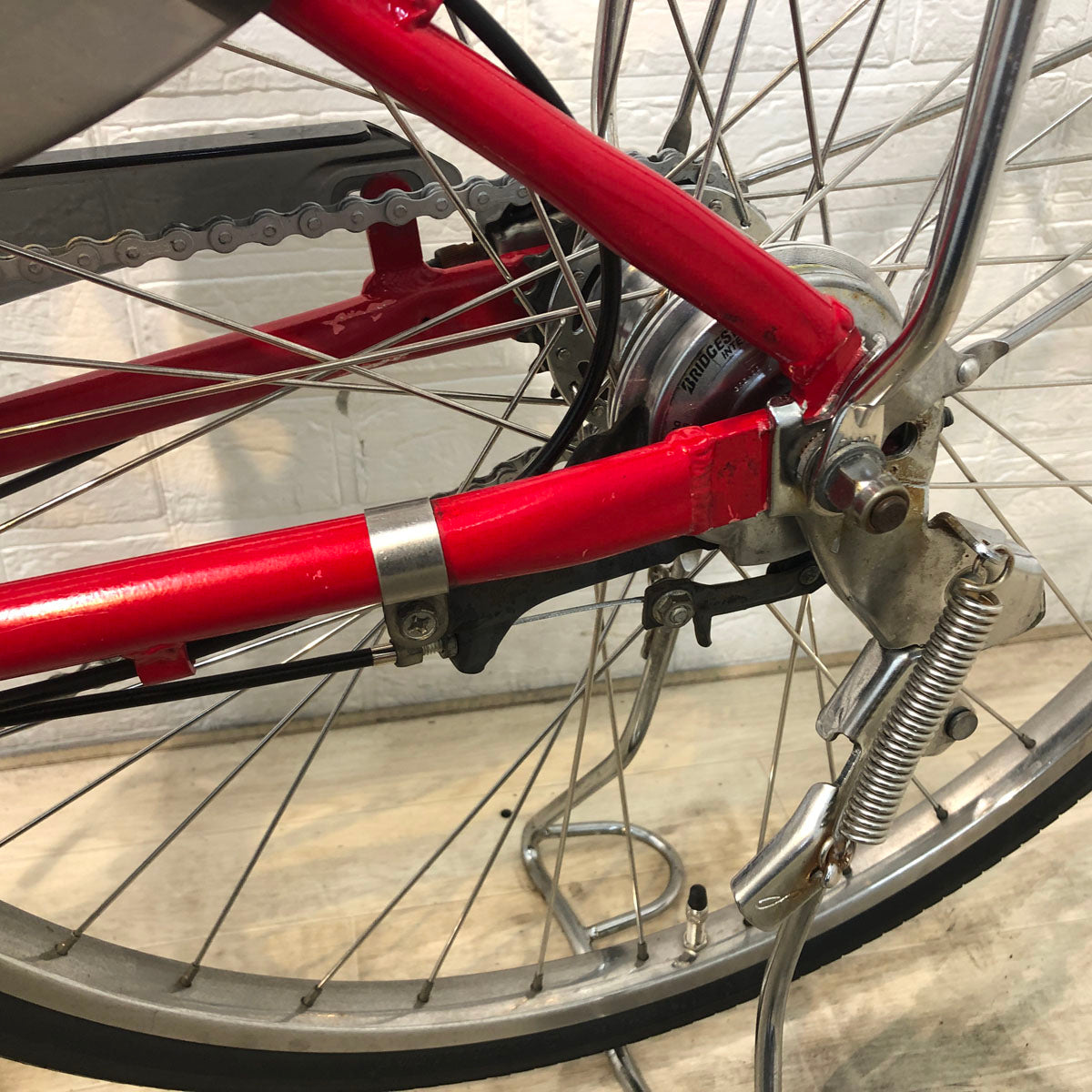 ヤマハ PAS ナチュラ XL レッド 26インチ YD069 【中古車】