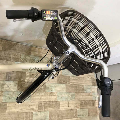 ブリヂストン アシスタ ロイヤル アイボリー ホワイト 26インチ KX080 【中古車】