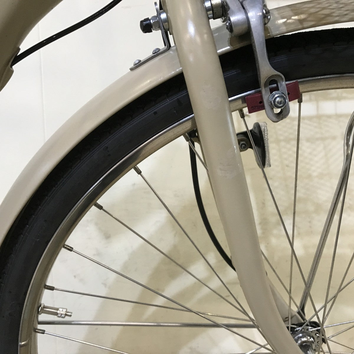 中古電動自転車 ヤマハ PAS ウィズ ベージュ 26インチ KH018