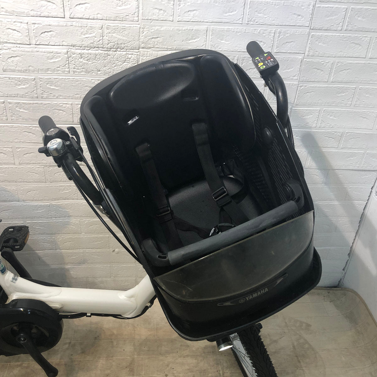 中古電動自転車 ヤマハ PAS Kiss mini パス キッス ミニ ホワイト 20