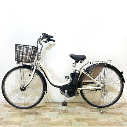 ブリヂストン アシスタ ロイヤル アイボリー ホワイト 26インチ KX080 【中古車】