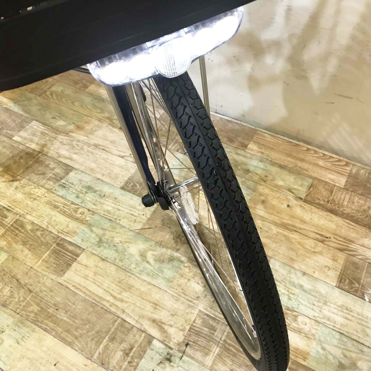 中古電動自転車 パナソニック ビビ DX ネイビー 26インチ KC029