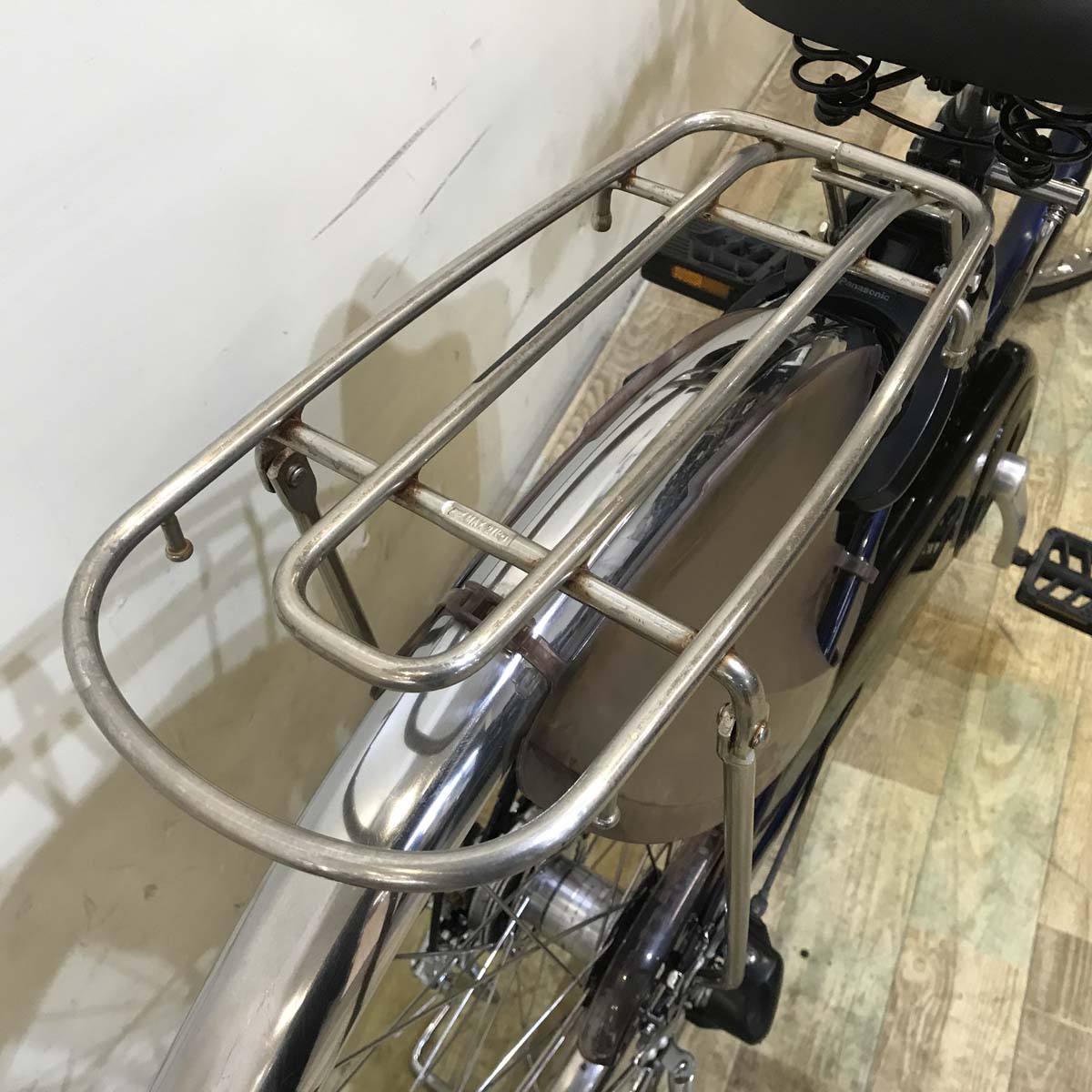 中古電動自転車 パナソニック ビビ DX ネイビー 26インチ KC029