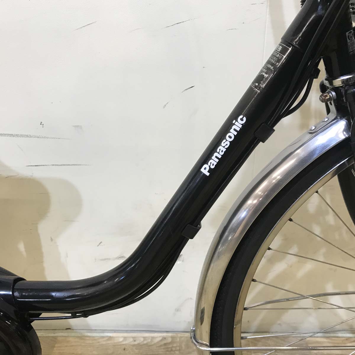 中古電動自転車  パナソニック ビビ DX ブラック 26インチ KC030