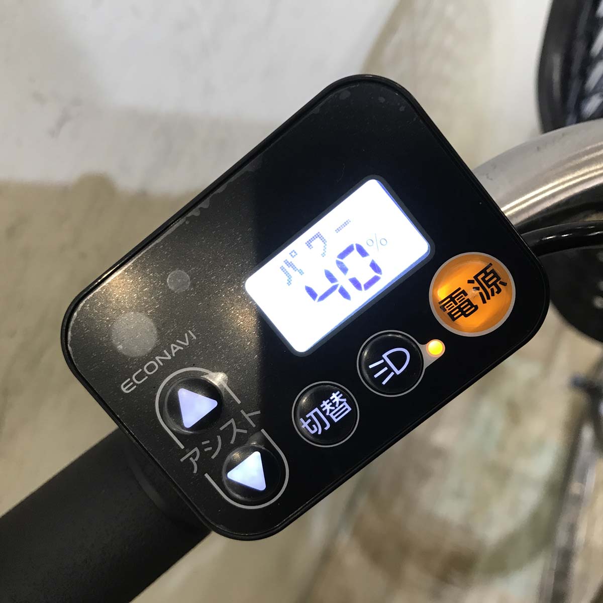 中古電動自転車  パナソニック ビビ DX ブラック 26インチ KC030
