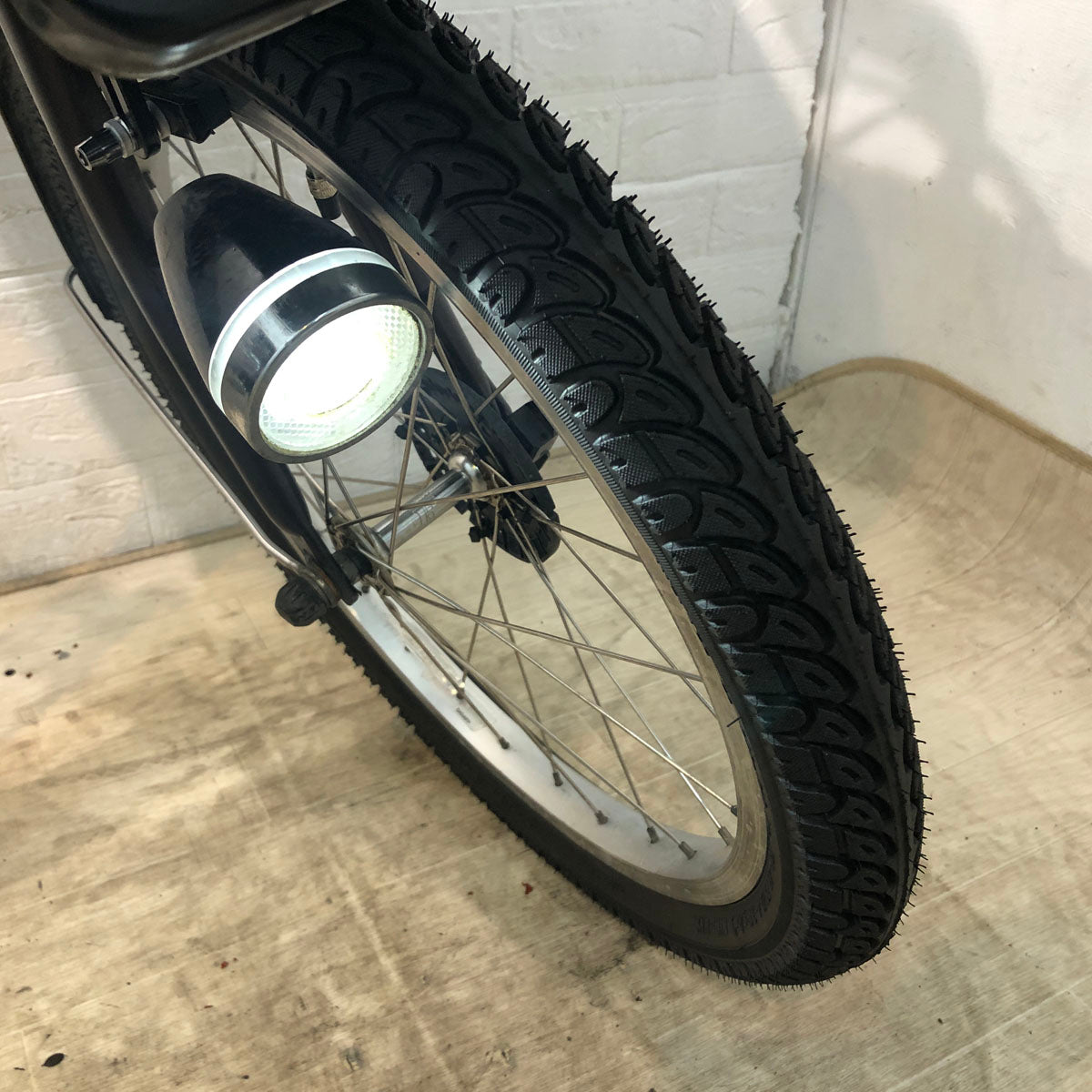 訳あり ブリヂストン アンジェリーノ プティット e ブラウン 20インチ YD071【中古車】