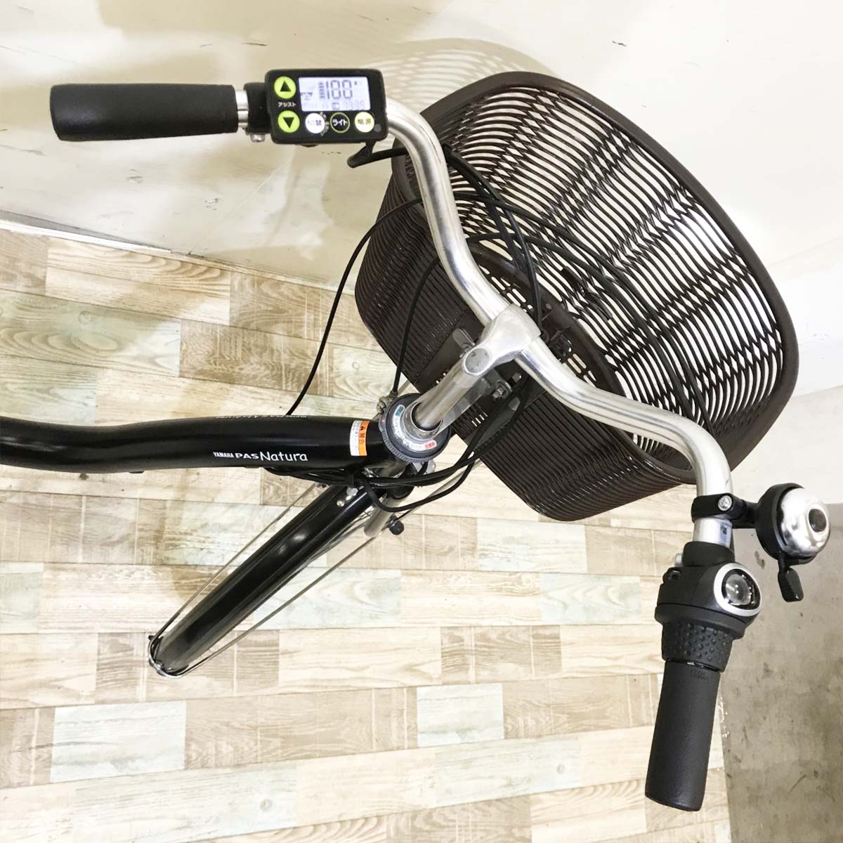 中古電動自転車 ヤマハ PAS ナチュラ ブラック 26インチ KH019