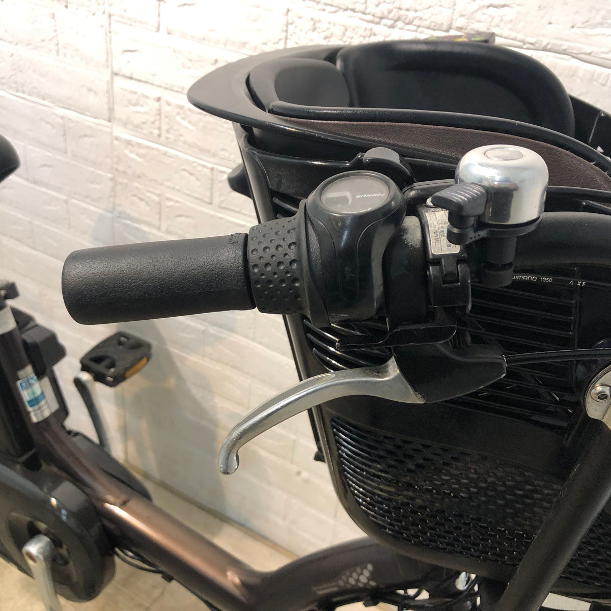 中古電動自転車 ブリヂストン アンジェリーノ プティット e ブラウン