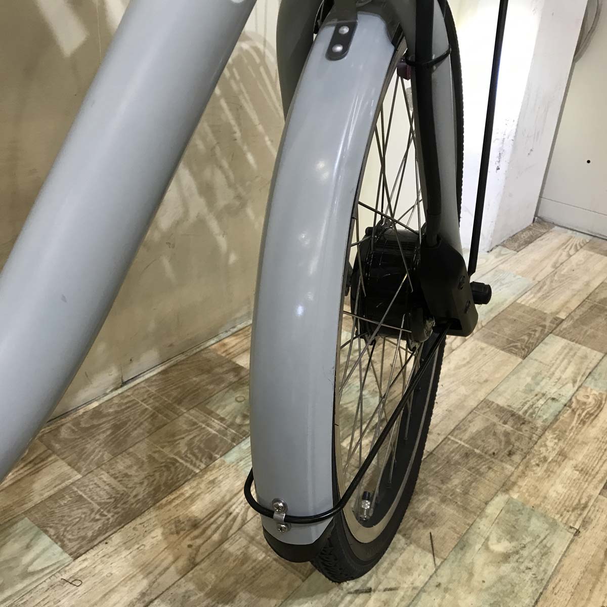 ブリヂストン bikke MOB dd ビッケ モブ dd グレー 前24×後20インチ KX082 【中古車】
