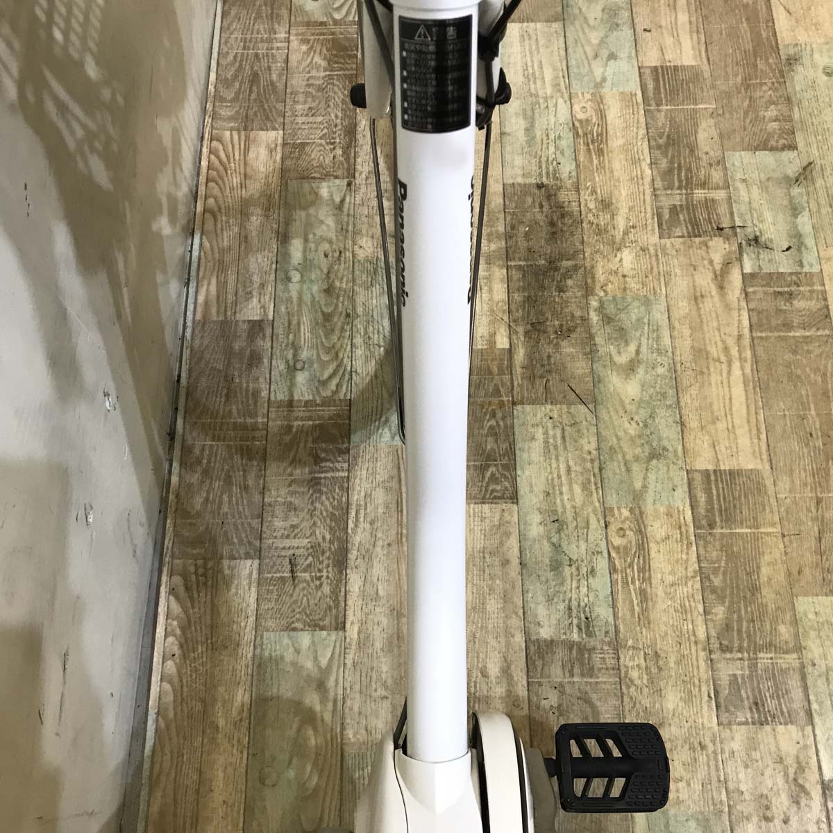 中古電動自転車  パナソニック ビビ DX ホワイト 26インチ KC031