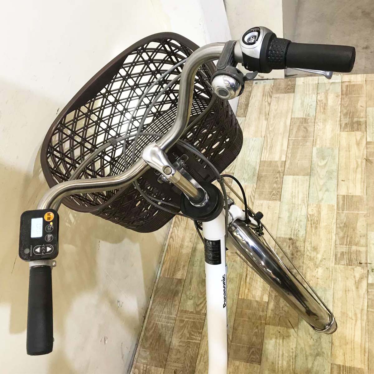 中古電動自転車  パナソニック ビビ DX ホワイト 26インチ KC031
