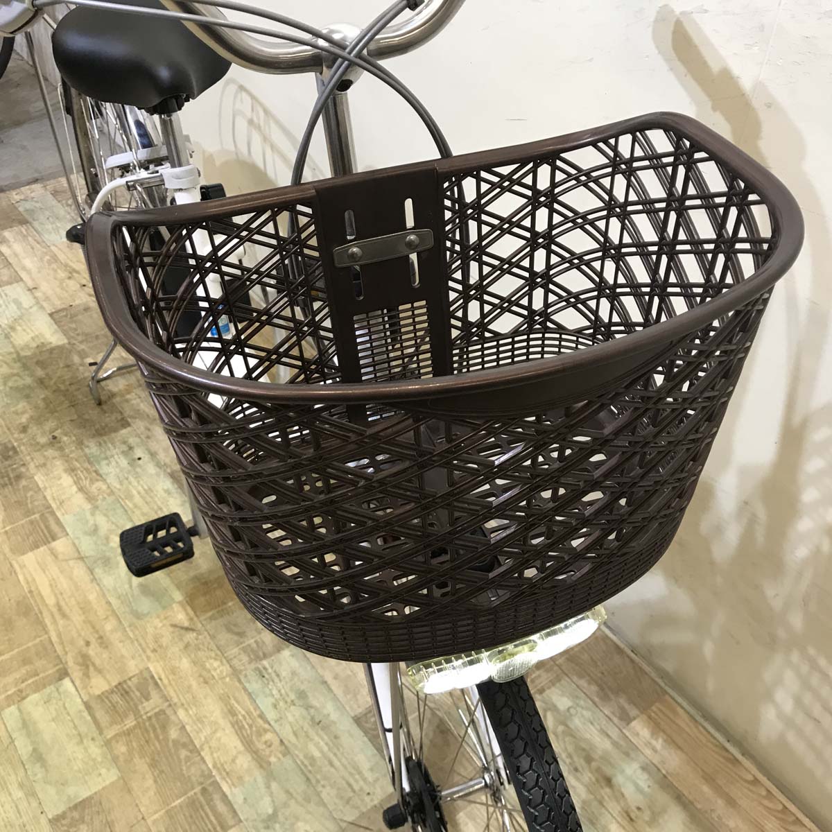 中古電動自転車  パナソニック ビビ DX ホワイト 26インチ KC031