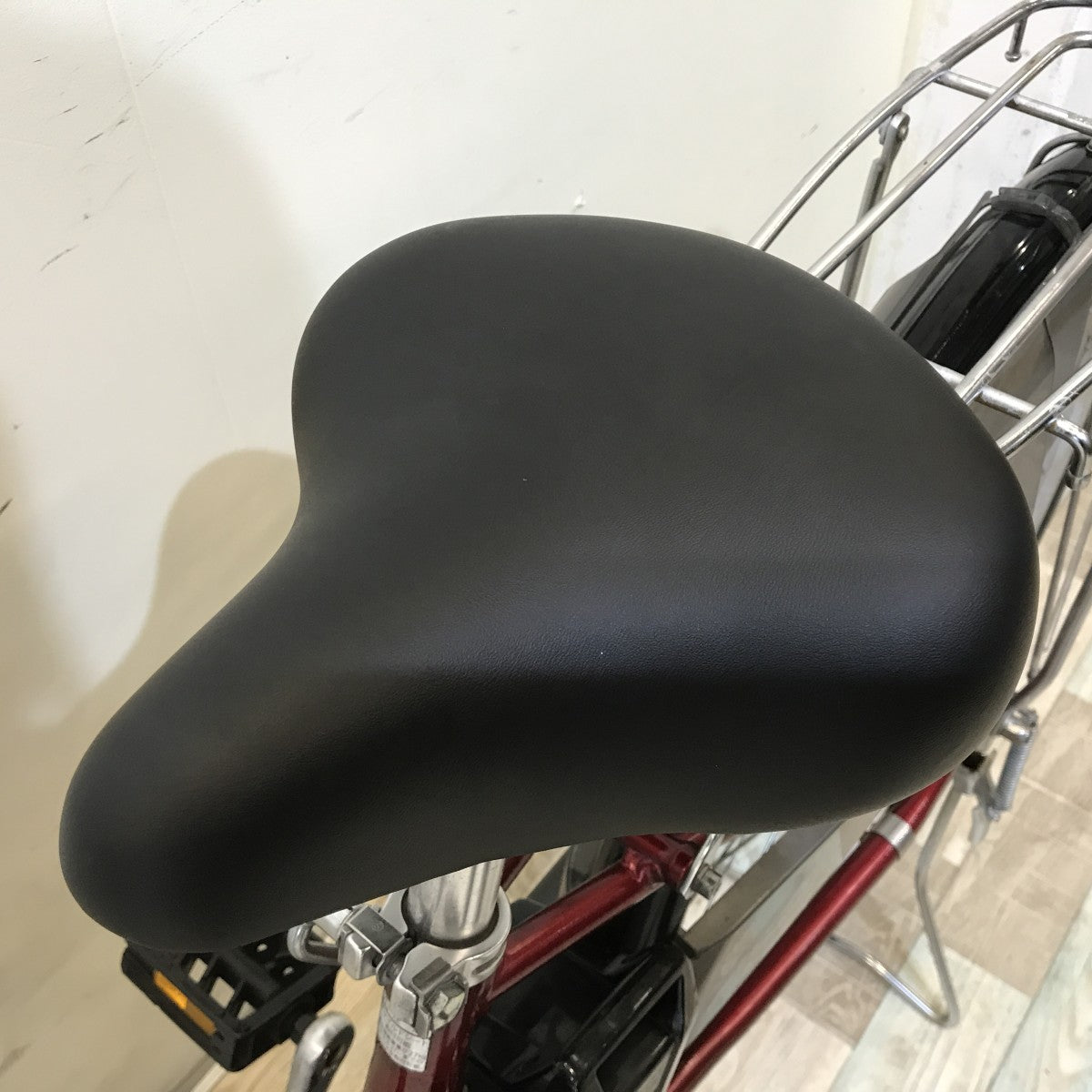 中古電動自転車 ヤマハ PAS チア レッド 26インチ KH020