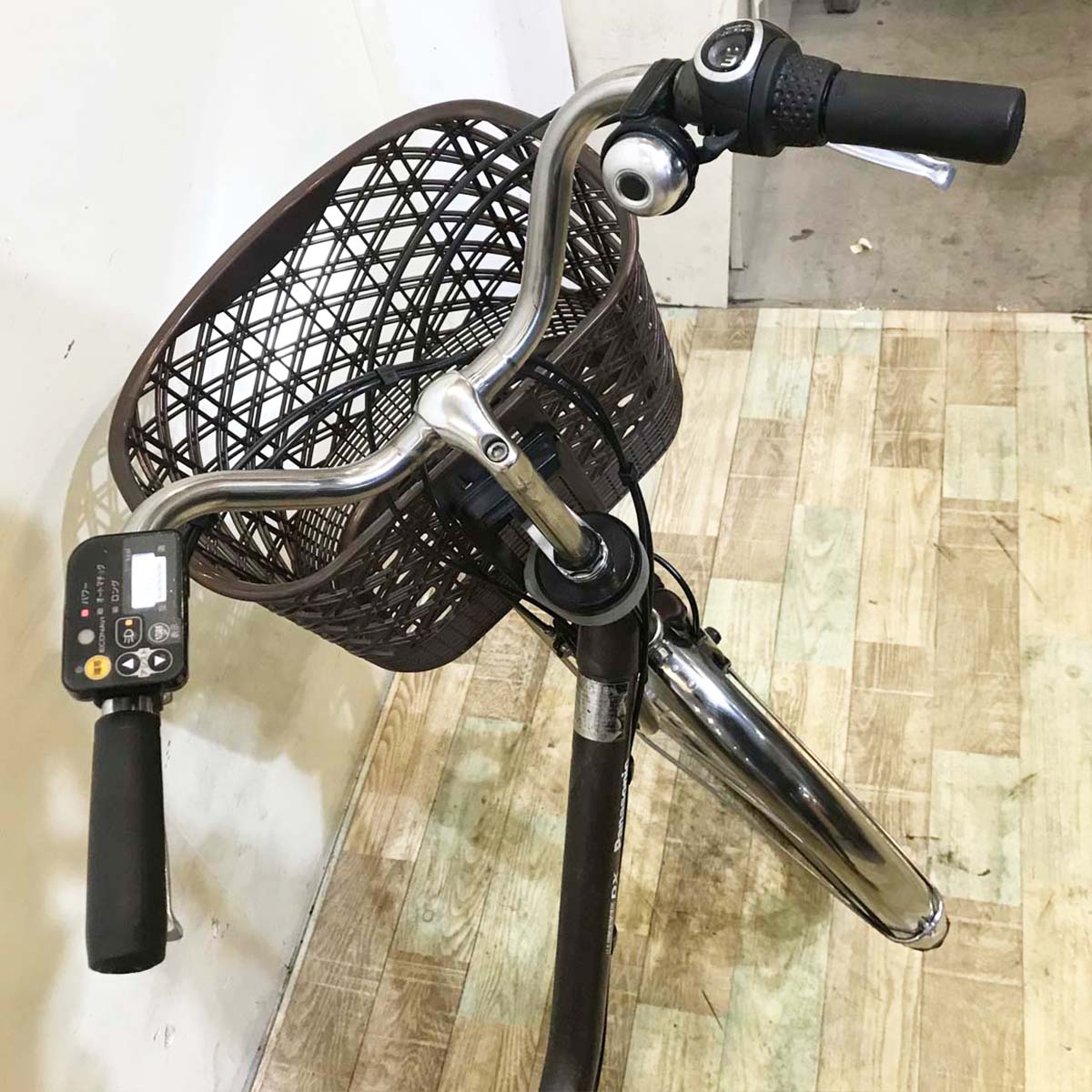 中古電動自転車  パナソニック ビビ DX ブラウン 26インチ KC032 