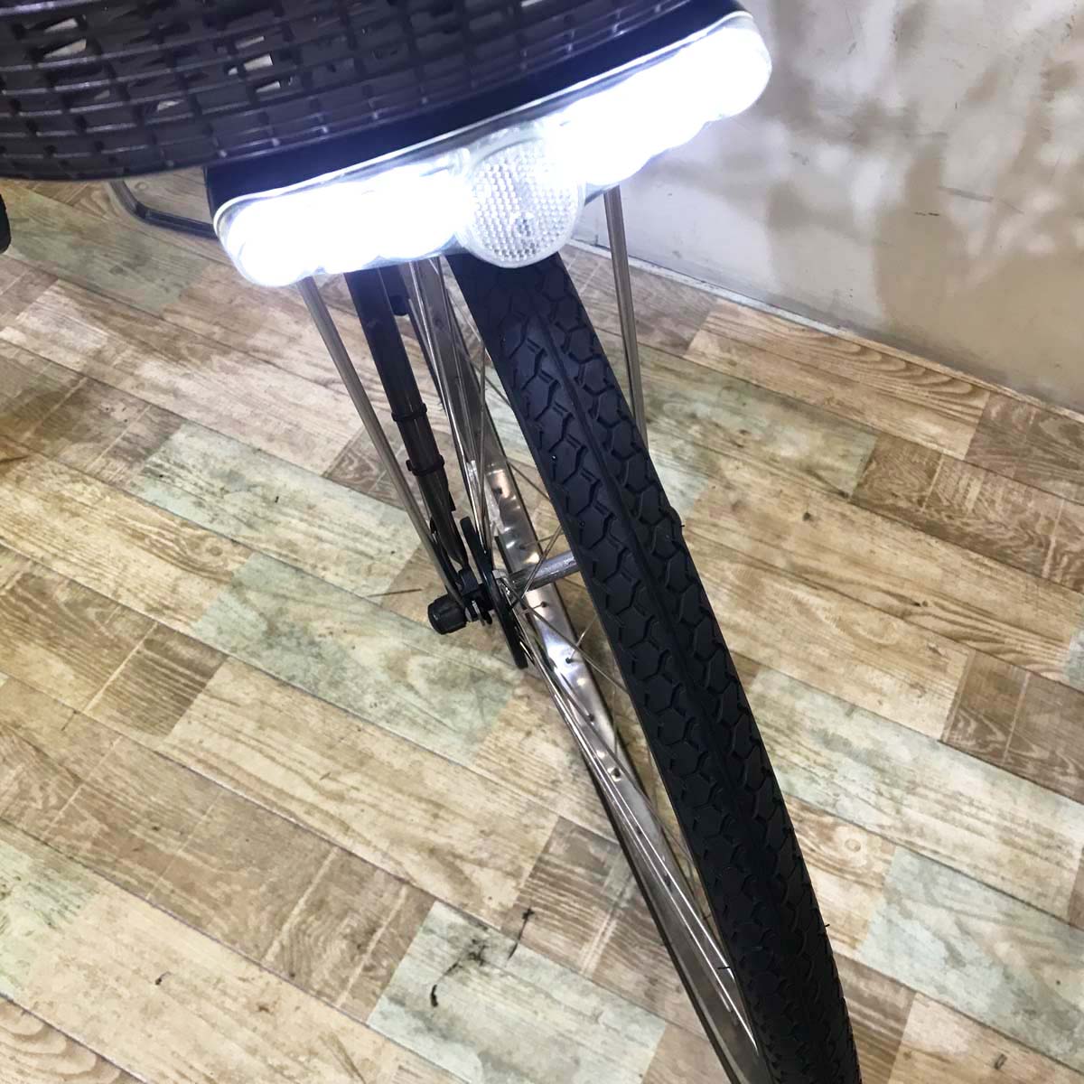 中古電動自転車  パナソニック ビビ DX ブラウン 26インチ KC032 