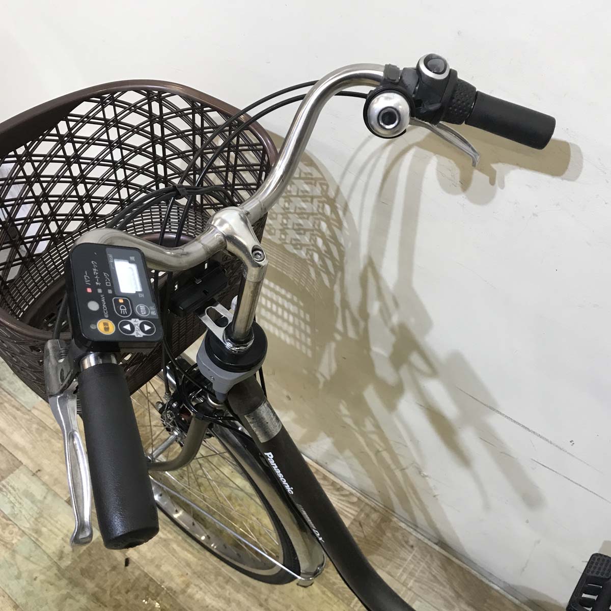 中古電動自転車  パナソニック ビビ DX ブラウン 26インチ KC032 