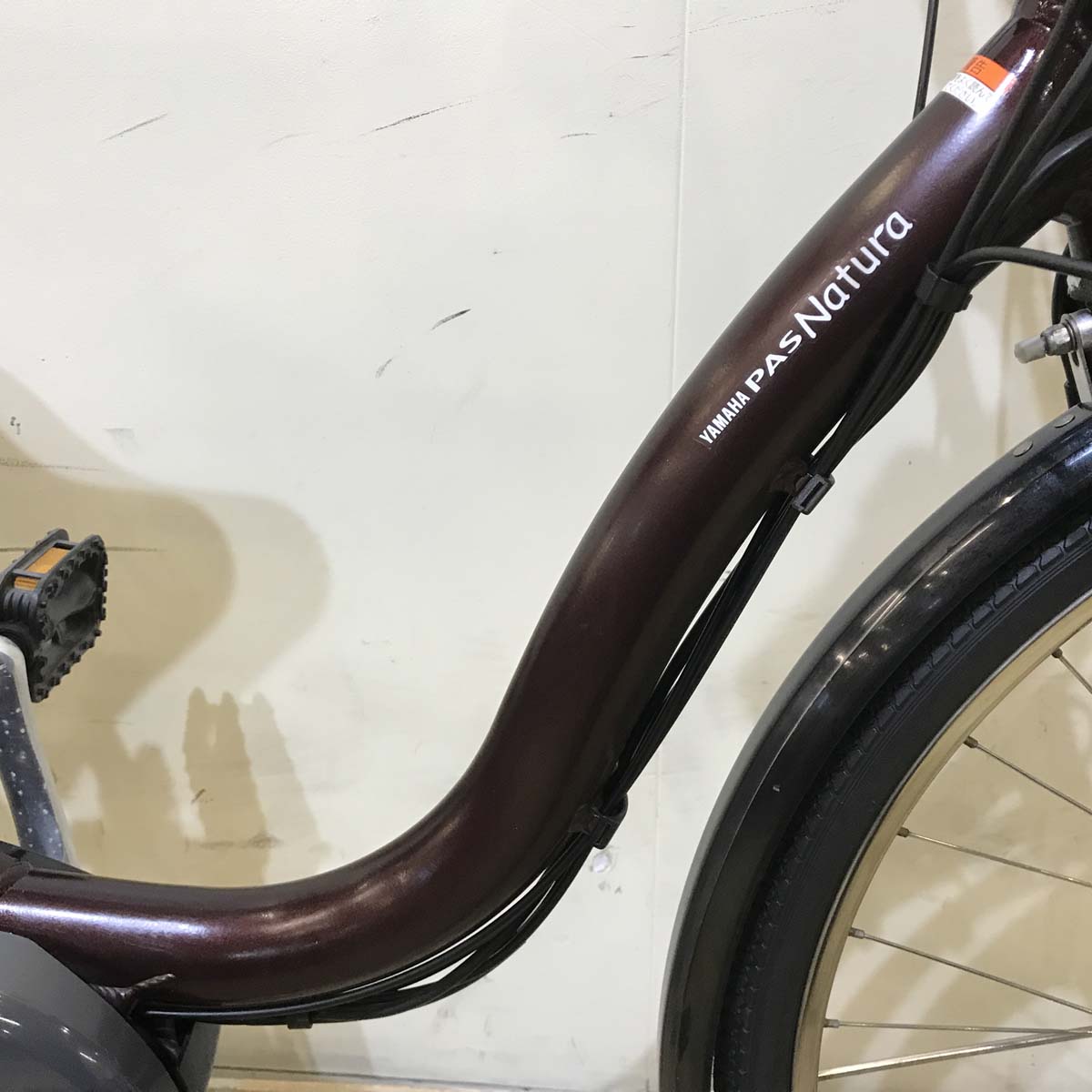 中古電動自転車  ヤマハ PAS ナチュラ M ブラウン 26インチ KC033