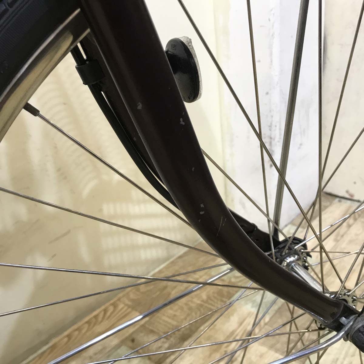 中古電動自転車  ヤマハ PAS ナチュラ M ブラウン 26インチ KC033