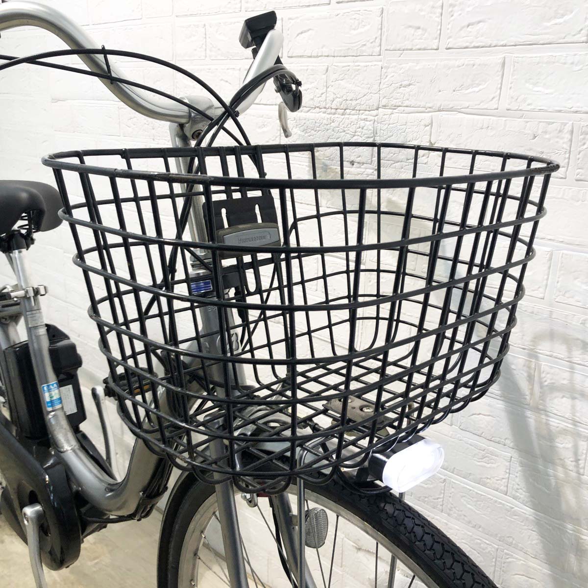 中古電動自転車 ブリヂストン アシスタファイン シルバー 26インチ YI079