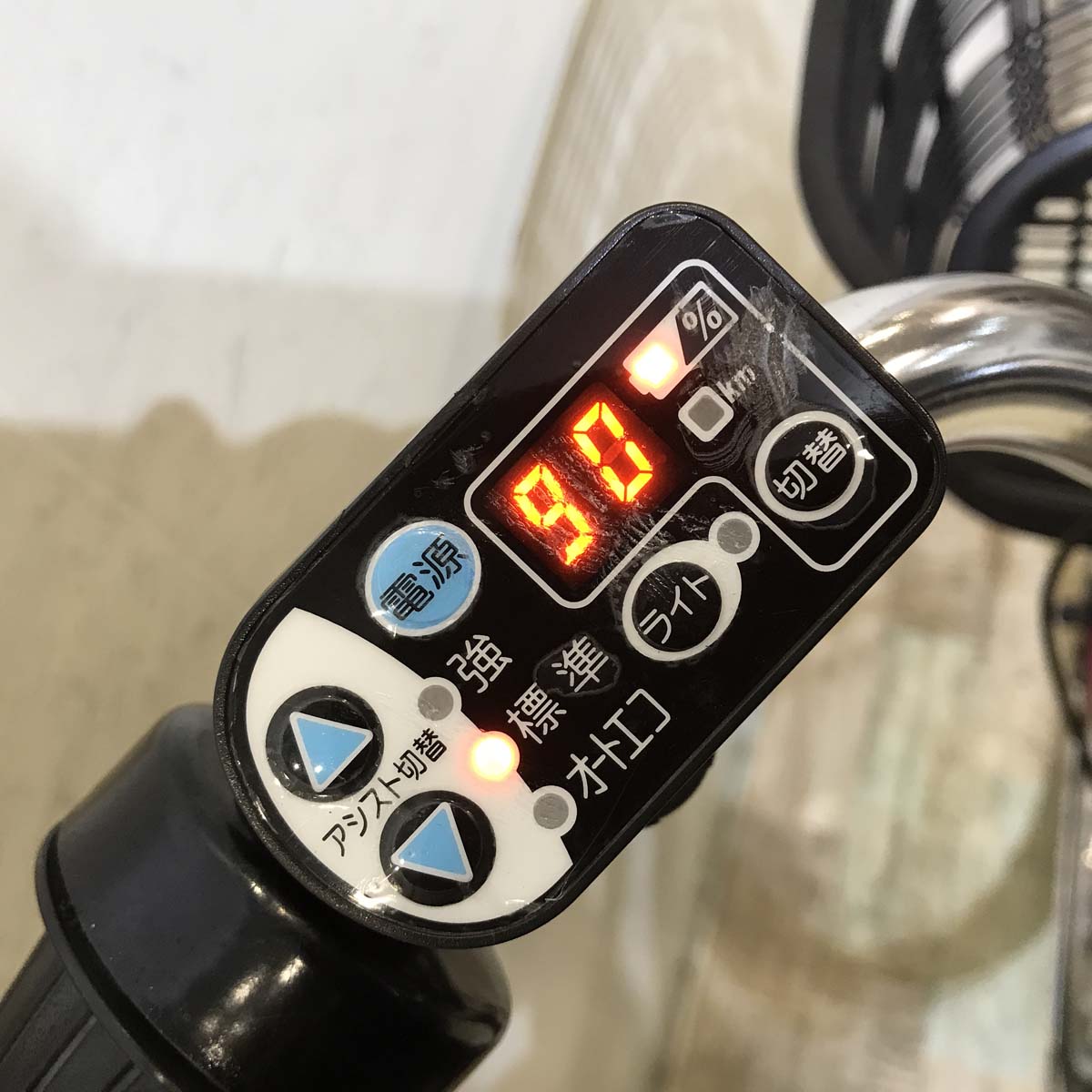 中古電動自転車 ブリヂストン アシスタ ピンク 26インチ KC034 