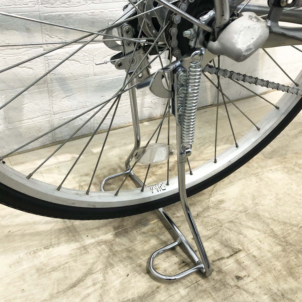 中古電動自転車 ブリヂストン アシスタファイン シルバー 26インチ YI079