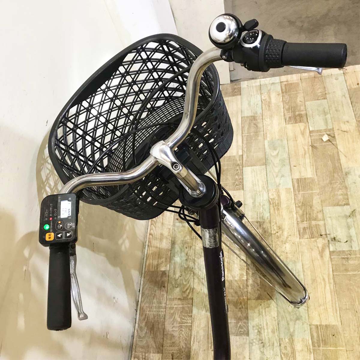 中古電動自転車 パナソニック ビビ DX パープル 26インチ KC035
