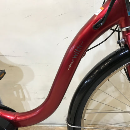 ヤマハ PAS ウィズ レッド 26インチ KH024 【中古車】